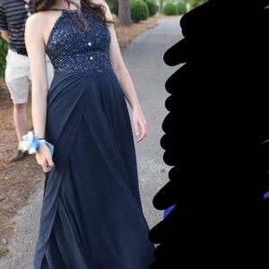 Navy Formal Dress